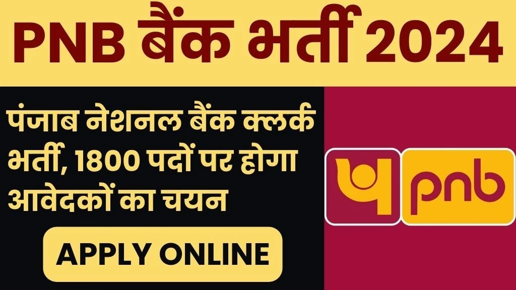 PNB Clerk Recruitment 2024