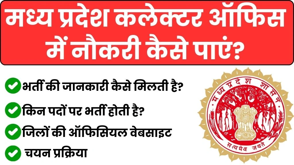 MP Collector Office Job