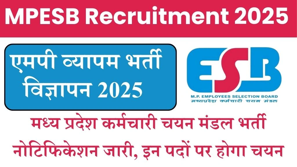 MPESB Recruitment 2025