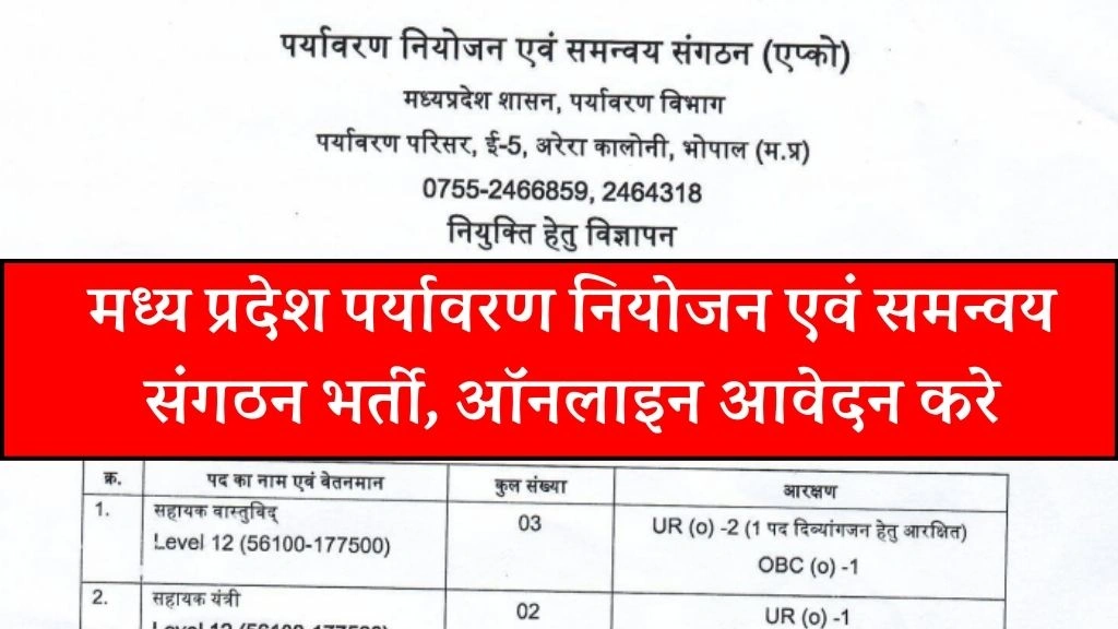 MP EPCO Recruitment 2025