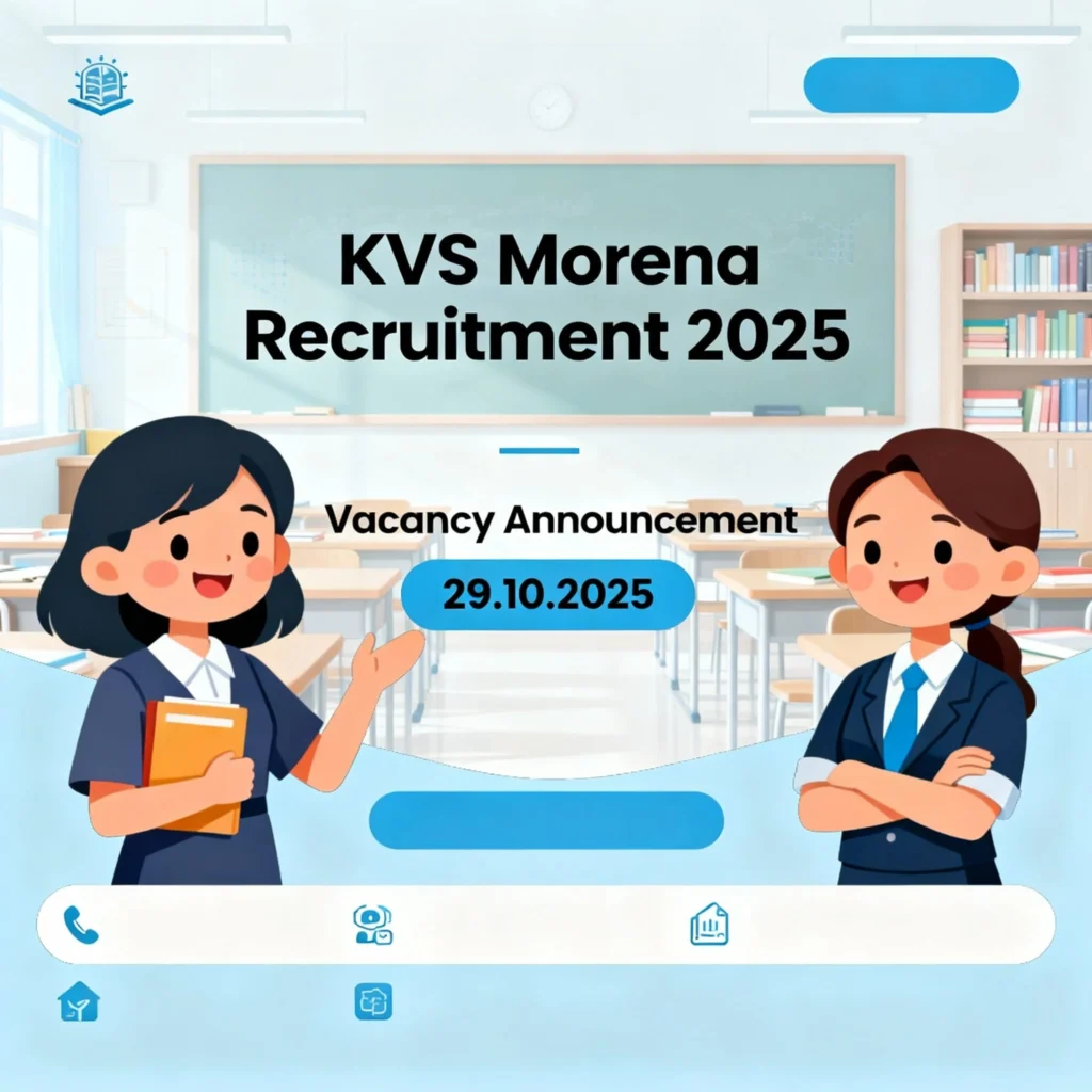 Morena KV Recruitment Notification 2025