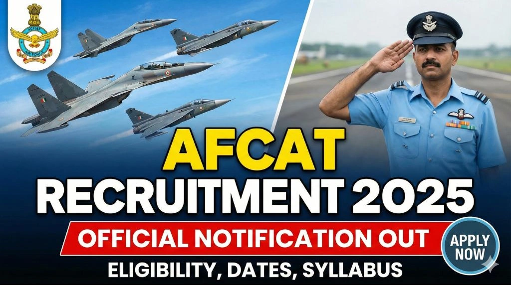 AFCAT Recruitment 2025